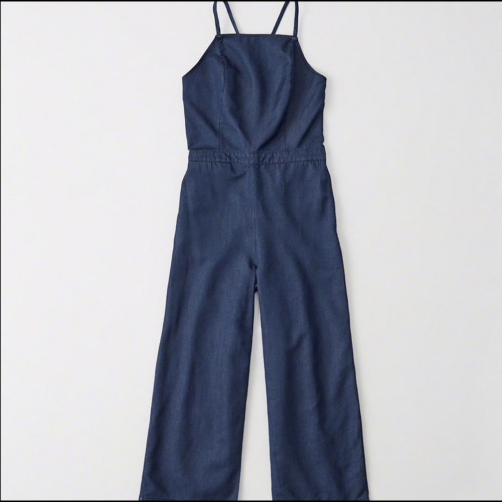 Abercrombie and Fitch cotton denim jumpsuit